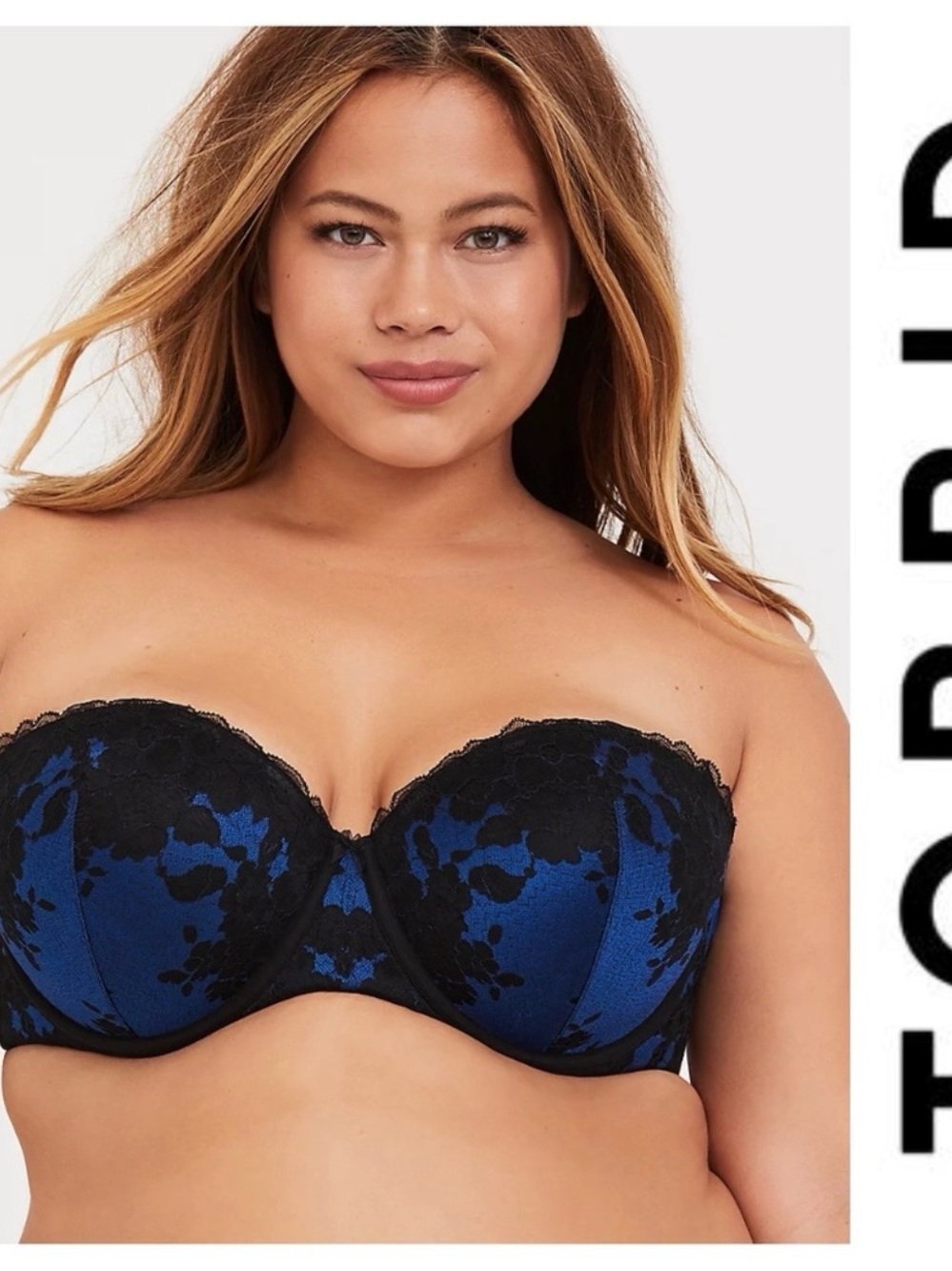 Torrid Bra Convertible Push-Up Bra Pink Strapless Multi-way Size 50H NWT - Picture 15 of 15